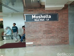 Ada Musala Besar di Mal GI, Bisa Tampung hingga 150 Jemaah