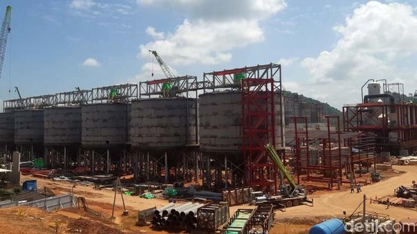Penampakan Proyek Smelter Rp 26 Triliun yang Dinantikan Jokowi