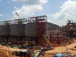 Penampakan Proyek Smelter Rp 26 Triliun yang Dinantikan Jokowi Penampakan Proyek Smelter Rp 26 Triliun yang Dinantikan Jokowi