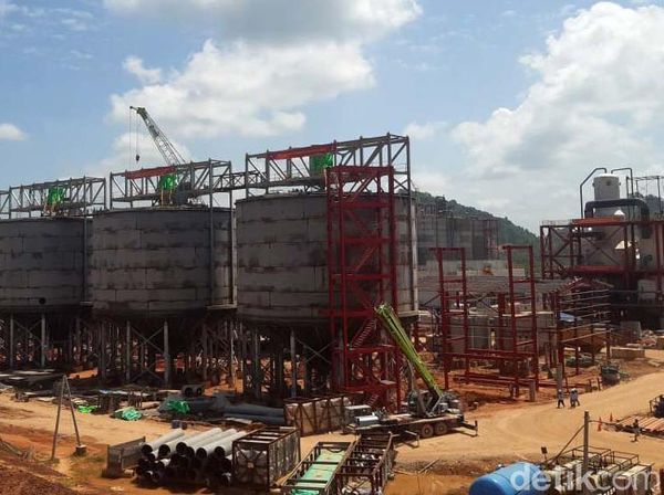 Penampakan Proyek Smelter Rp 26 Triliun yang Dinantikan Jokowi