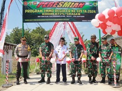 Seluruh Sasaran Tercapai, TMMD Reguler ke-119 Kodim Sragen Resmi Ditutup