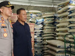 Kapolres Klungkung Sidak Sembako, Gudang Distributor Penuh Beras-Minyak