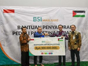 BSI Salurkan Bantuan untuk Palestina