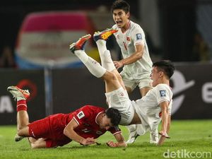 Momen-momen Indonesia Taklukkan Vietnam di GBK