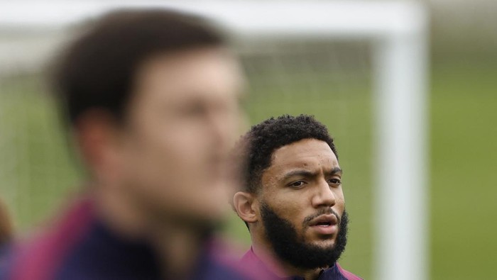 Soccer Football - International Friendly - England Training - St Georges Park, Burton upon Trent, Britain - March 20, 2024 Englands Joe Gomez during training Action Images via Reuters/Jason Cairnduff