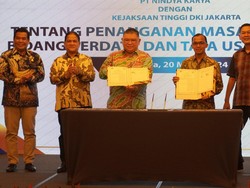 Kejati DKI Jalin MoU dengan Perusahaan BUMN soal Perdata-Tata Usaha Negara