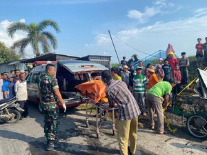 Warung di Gresik Ludes Terbakar, Penjaga Tewas Terpanggang