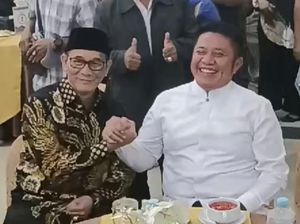 Herman Deru-Heri Amalindo Salam Komando, Sinyal Jelang Pilgub Sumsel? Herman Deru-Heri Amalindo Salam Komando, Sinyal Jelang Pilgub Sumsel?