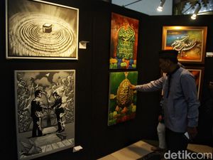 Pameran Kaligrafi dan Lukisan untuk Bantuan Kemanusiaan Palestina Pameran Kaligrafi dan Lukisan untuk Bantuan Kemanusiaan Palestina