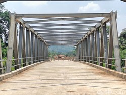 Jembatan Pegalongan-Mandirancan Banyumas Dikebut, Jadi Alternatif Saat Mudik