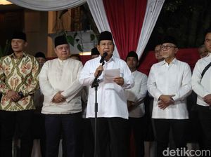 Pesan Prabowo untuk Pendukung Anies dan Ganjar