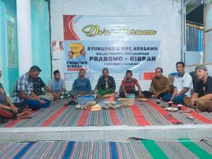 Prabowo-Gibran Menang, Sejumlah Warga di Pacitan Gelar Doa Bersama