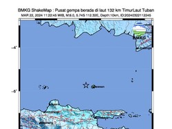 Sesar Misterius di Laut Jawa Pemicu Gempa Tuban