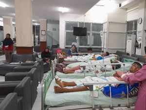 Diduga Imbas Gempa Tuban, Tembok RSUD Rembang Retak-Pasien Dievakuasi