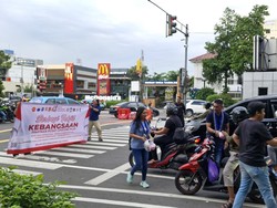 GMKI Berbagi Takjil, Serukan Perkokoh Persatuan Usai Pemilu 2024