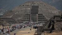 Video Horor Pria Tembaki Turis di Piramida Teotihuacan Lalu Bunuh Diri
