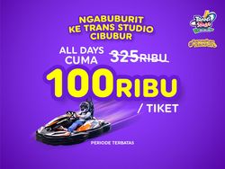 Puasa Anti Lemes, Ngabuburit di Trans Studio Cibubur Sekarang Cuma Rp 100.000! Puasa Anti Lemes, Ngabuburit di Trans Studio Cibubur Sekarang Cuma Rp 100.000!