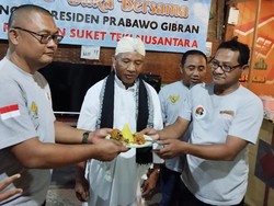 Relawan di Kota Kediri Tasyakuran Sambut Kemenangan Prabowo-Gibran