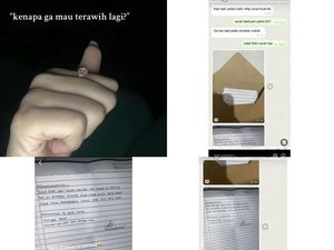 Viral Kisah Wanita Dapat Surat Cinta Usai Salat Tarawih, Isinya Bikin Trauma