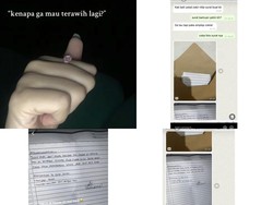 Viral Kisah Wanita Dapat Surat Cinta Usai Salat Tarawih, Isinya Bikin Trauma