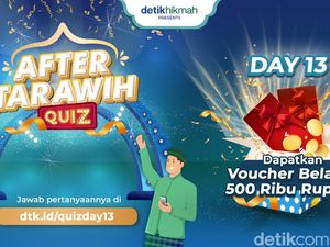 Ini Pemenang After Tarawih Quiz Hari ke-13, Dapat Voucher Belanja Rp 500 Ribu! Ini Pemenang After Tarawih Quiz Hari ke-13, Dapat Voucher Belanja Rp 500 Ribu!