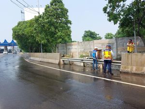 Genangan Surut, Tol Sedyatmo Akses ke Bandara Soetta Beroperasi Penuh