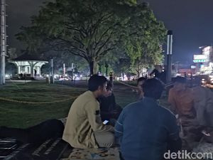 Ada Aksi Switch Off Earth Hour, Alun-alun Ciamis Mendadak Gelap Gulita Ada Aksi Switch Off Earth Hour, Alun-alun Ciamis Mendadak Gelap Gulita