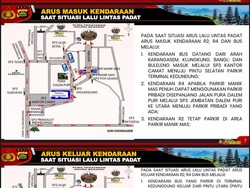 Catat! Ini Rekayasa Lalin Selama Karya Ida Bhatara Turun Kabeh di Besakih