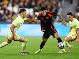 Spanyol Vs Kolombia: La Furia Roja Tumbang