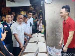 Zulhas Cek Beras di Pasar Tambun: Tak Ada Lagi Harga Rp 18.000/Kg