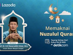 detikKultum Nasaruddin Umar: Tadabur Al-Quran di Momen Nuzulul Quran