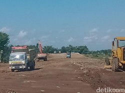 Dibuka Fungsional Mudik, Ruas Tol Jogja-Solo di Ngawen Klaten Mulai Dicor