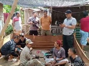 Judi Sabung Ayam di Situbondo Digerebek, 4 Orang Diamankan-10 Motor Disita
