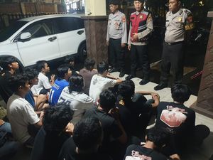 Polisi Amankan 31 Pelajar Gelar SOTR di Pancoran Jaksel