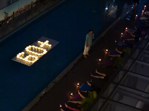 Vertu Harmoni Jakarta Merayakan Earth Hour 2024