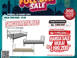 Serbu! Ada Tempat Tidur Murah di Transmart Full Day Sale