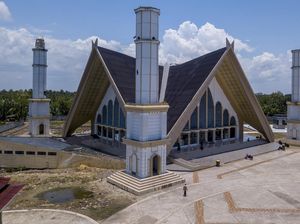 Uniknya Masjid Syaikh Utsman Jambi yang Tak Punya Kubah