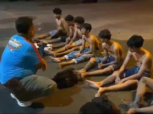 Tantang 2 Polisi yang Cari Sahur, 9 Remaja di Lamongan Diamankan Tantang 2 Polisi yang Cari Sahur, 9 Remaja di Lamongan Diamankan