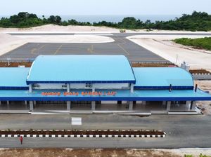 Bandara Banggai Laut Segera Diresmikan, Ini Potretnya