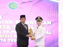 Gantikan Dedy Yon, Dadang Somantri Dilantik Jadi Pj Walkot Tegal