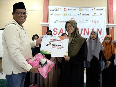 JMI Santuni 63 Santri Penghafal Al-Quran