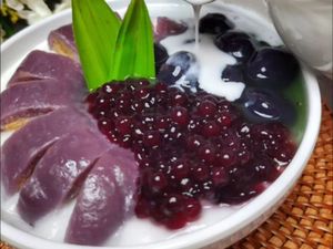 Resep Pisang Ungu Bubur Spesial Untuk Takjil