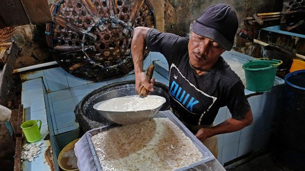 Produksi Tahu di Temanggung Turun Saat Ramadan
