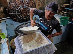 Produksi Tahu di Temanggung Turun Saat Ramadan Produksi Tahu di Temanggung Turun Saat Ramadan
