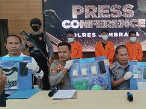 Polres Jembrana Tangkap Pemasok Sabu ke Rutan Negara