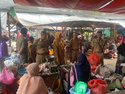 Sidak ke Pasar, Dinkes Blora Temukan Formalin dan Rodamin di Teri-Kerupuk