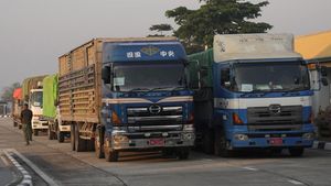 Thailand Kirim Puluhan Truk Bantuan Kemanusiaan untuk Warga Myanmar