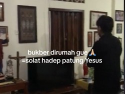Toleransi Beragama Viral, Acara Bukber di Rumah Nonis, Momen Salat Disorot