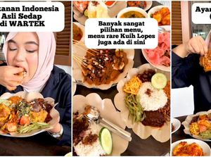 Warung Nasi Asal Indonesia Ramai Diantre Pelanggan di Malaysia