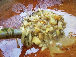 Hanya Ada Saat Ramadan, Bubur Podas di Tanjungbalai Berisi 40 Bahan!